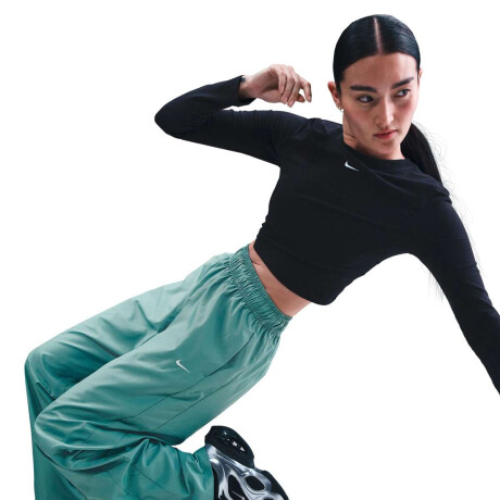 Pantalón Largo Nike Sportswear Classic Alto-Rise Open-Hem de Mujer multicolor