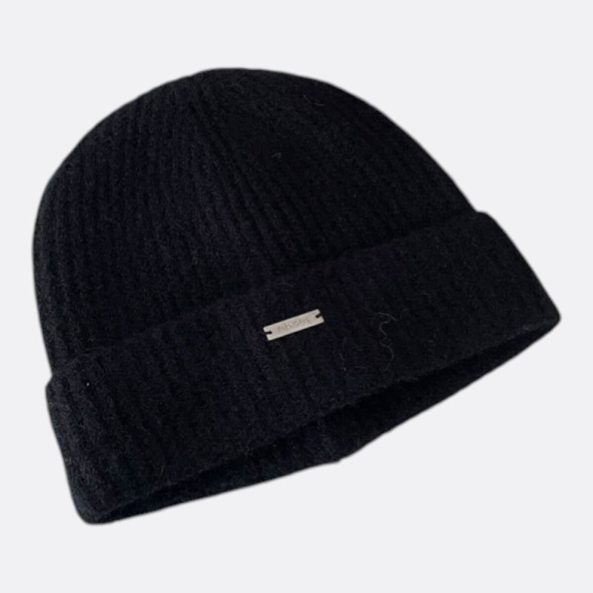 Gorro De Lana Abrigo Índigo - Negro 