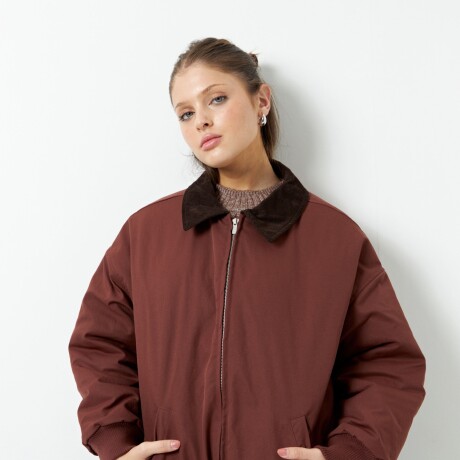 CAMPERA VINNY Bordó Merlot