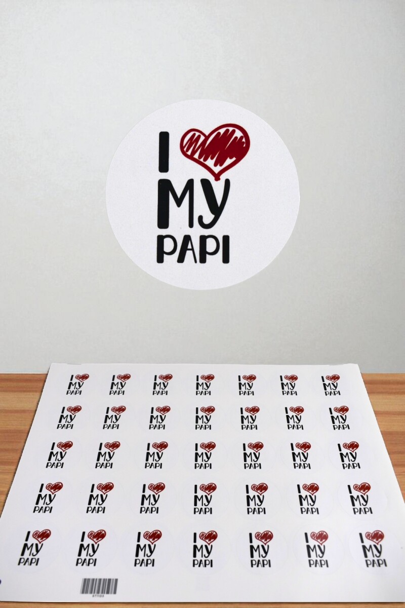 Stickers día del padre plancha - DISEÑO 3 
