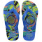 Sandalias Infantiles Havaianas Top Kids Holographic Azul Estrellas