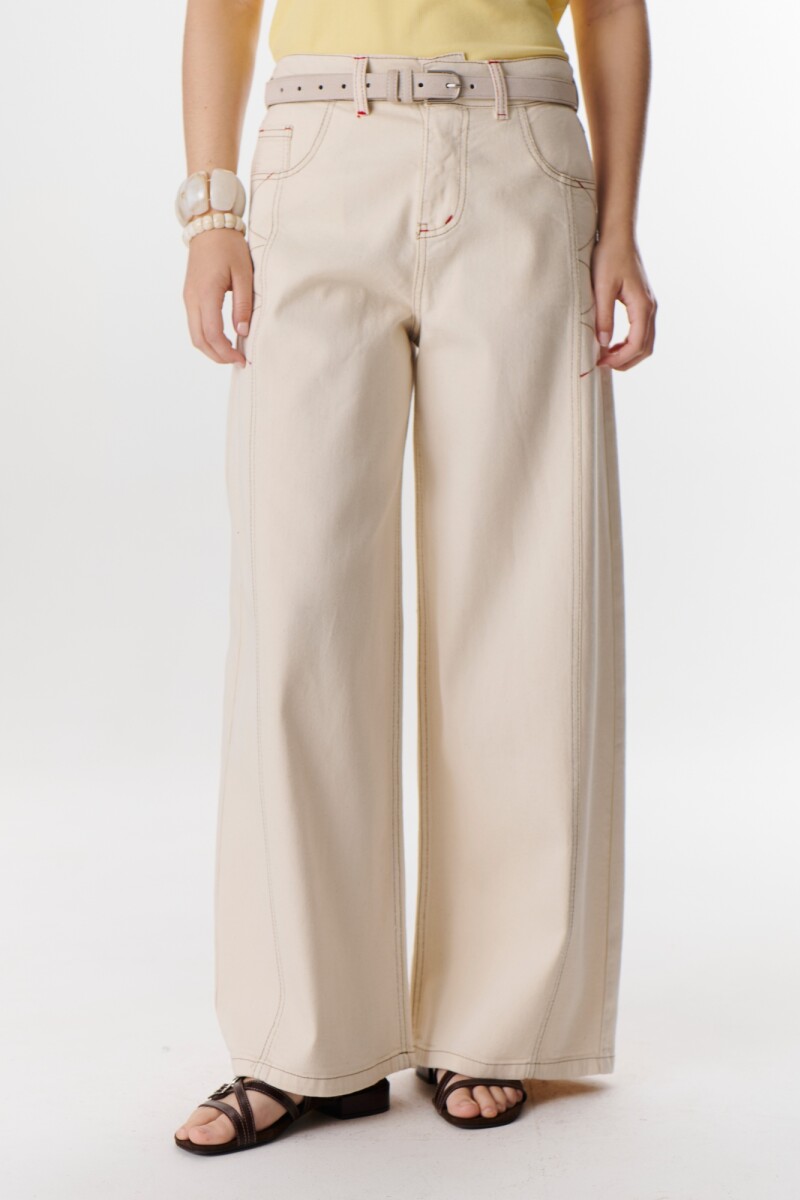 JEAN ZIGZAG NATURAL