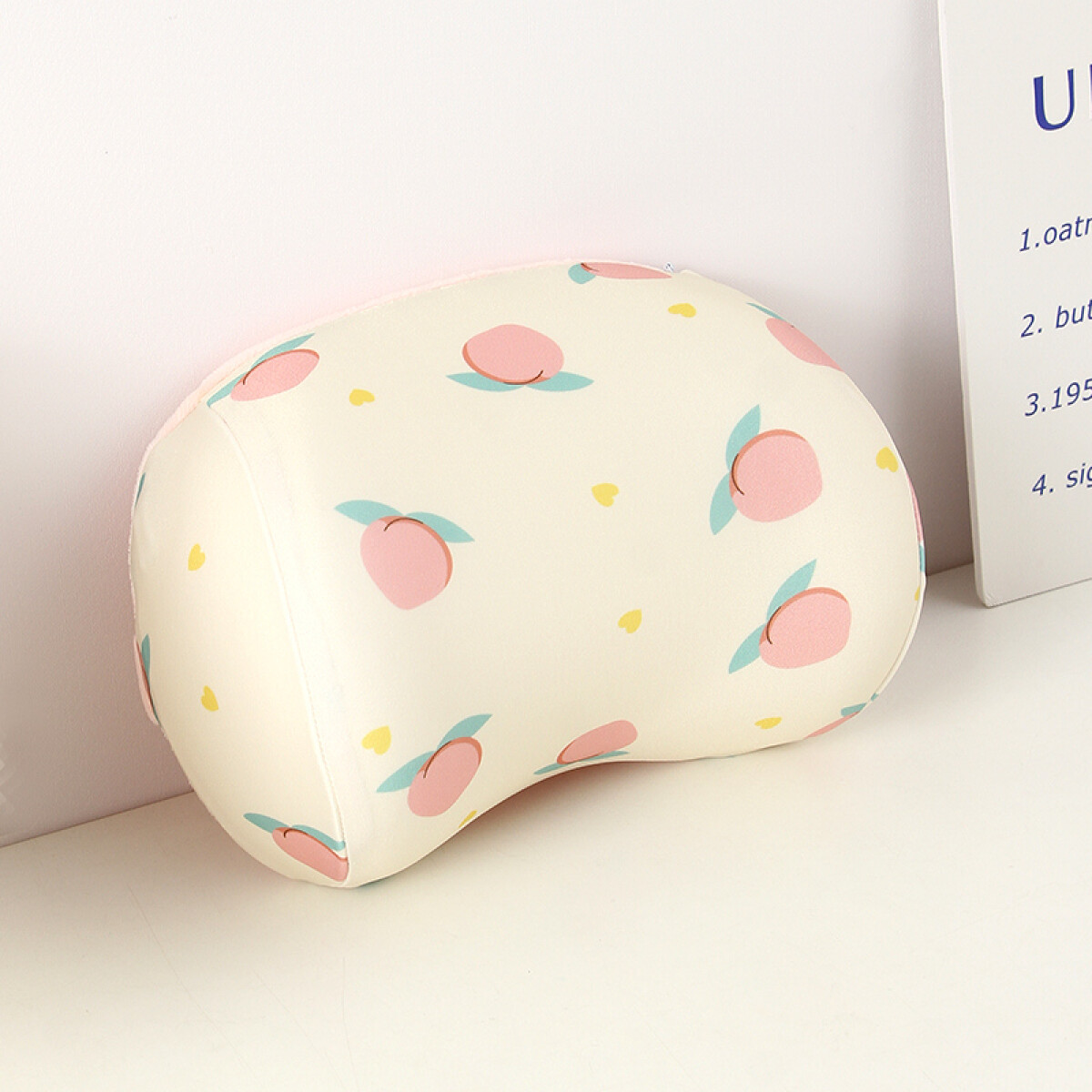 Almohada De Viaje - Memory Foam - Durazno - Unica 
