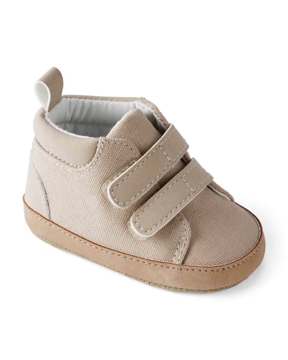 Championes botita con velcro 