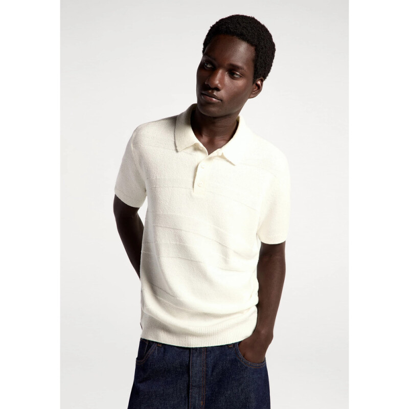 CAMISA POLO MM MASC BEGE CLARO