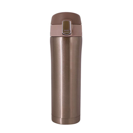 BOTELLA C/ABRE FACIL AC.INOX 450ML DORADO