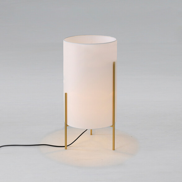 Lámpara portátil de mesa E27 pantalla de tela BA0010