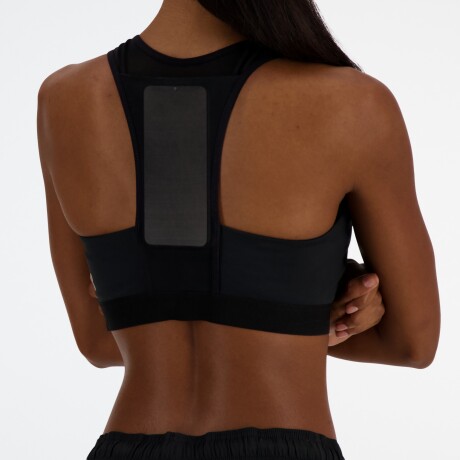 Top New Balance de Dama - SLEEK MEDIUM SUPPORT - WB41046BK BLACK