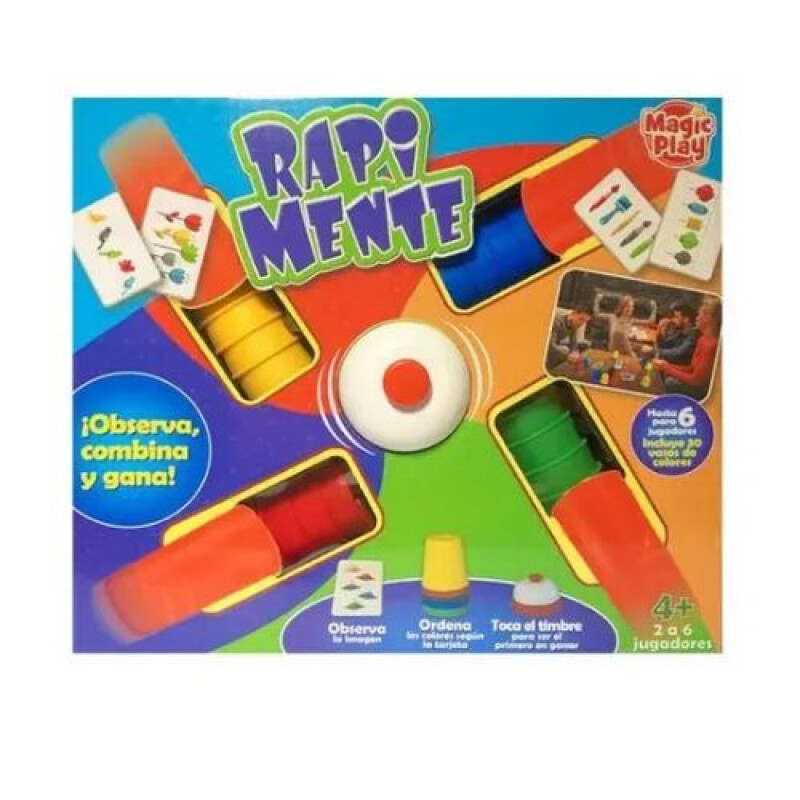 Juego Rapi Mente - Caja chica Juego Rapi Mente - Caja Chica