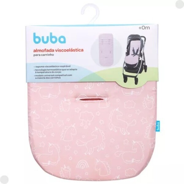 Colchon para coche universal BUBA Rosa pastel