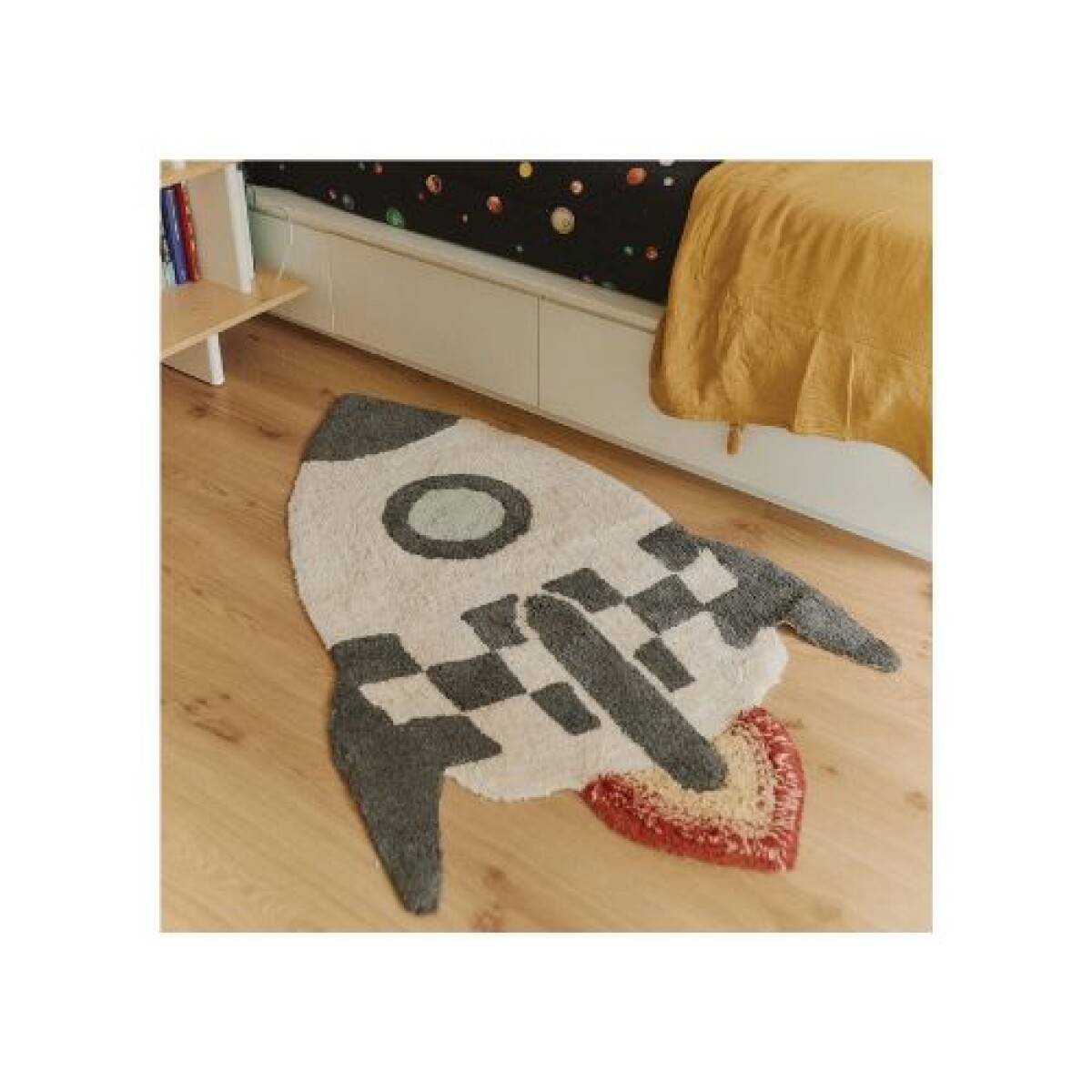 Alfombra Lavable - Cohete - Lorena Canals 