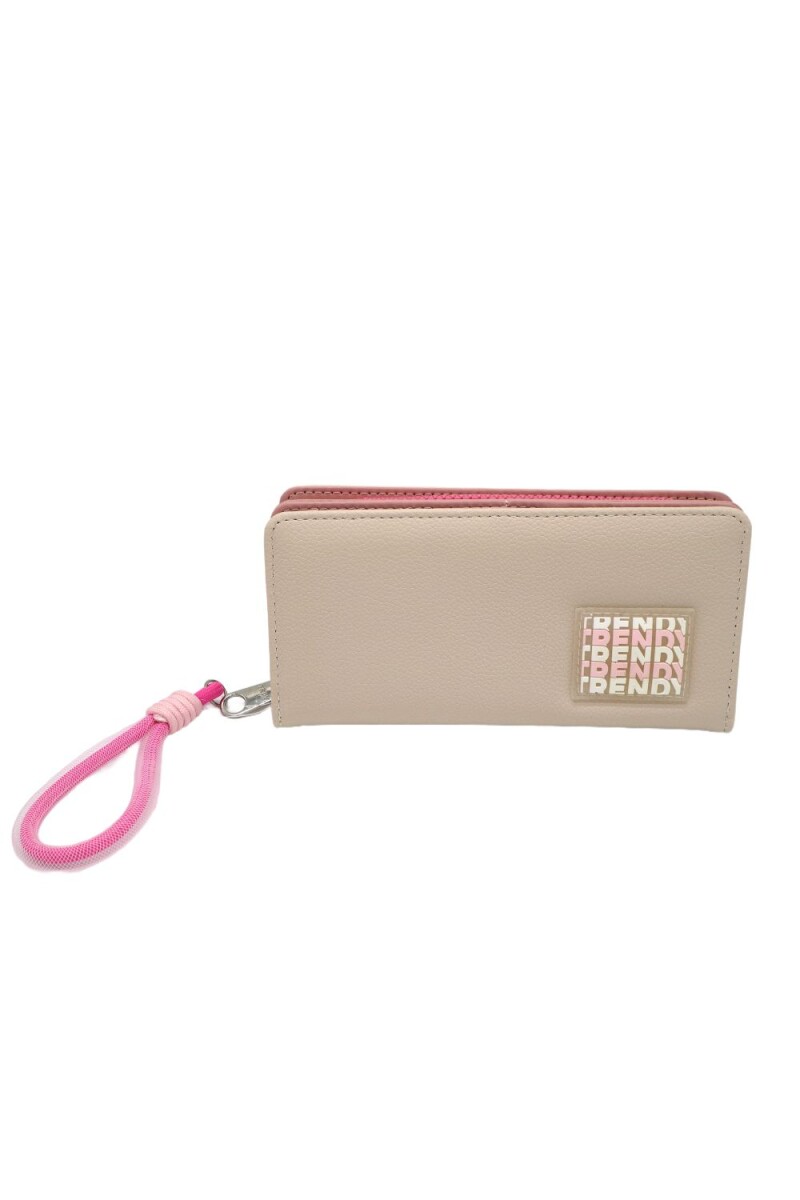 Billetera Beige