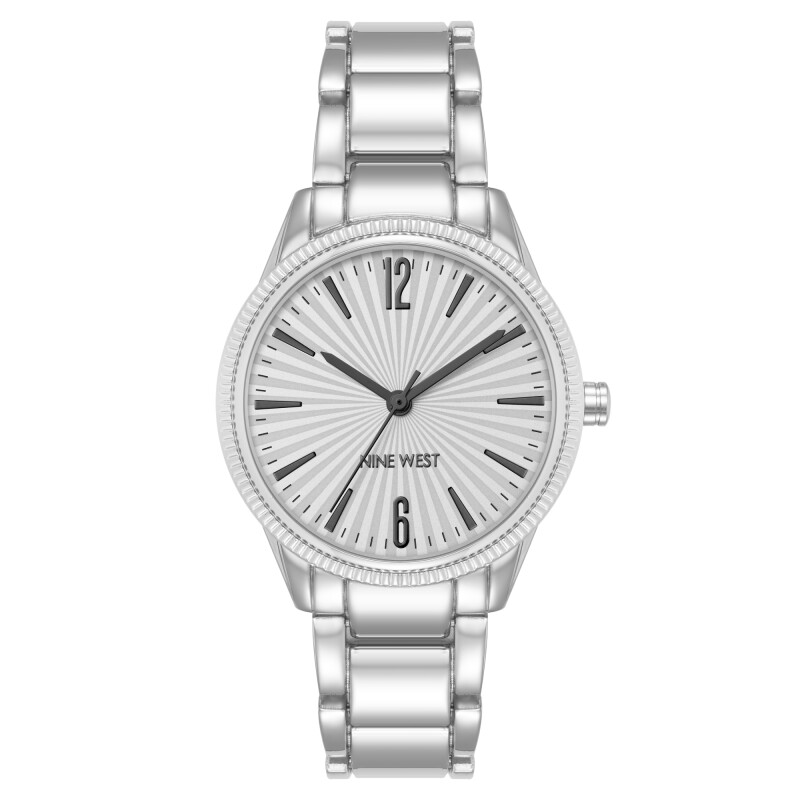 Analog Wristwatch Silver