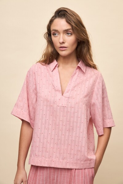 BLUSA WHATS Rojo
