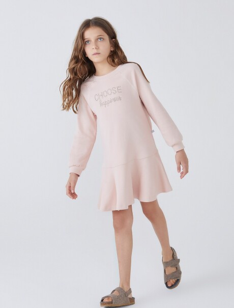 VESTIDO INFANTIL ROSADO