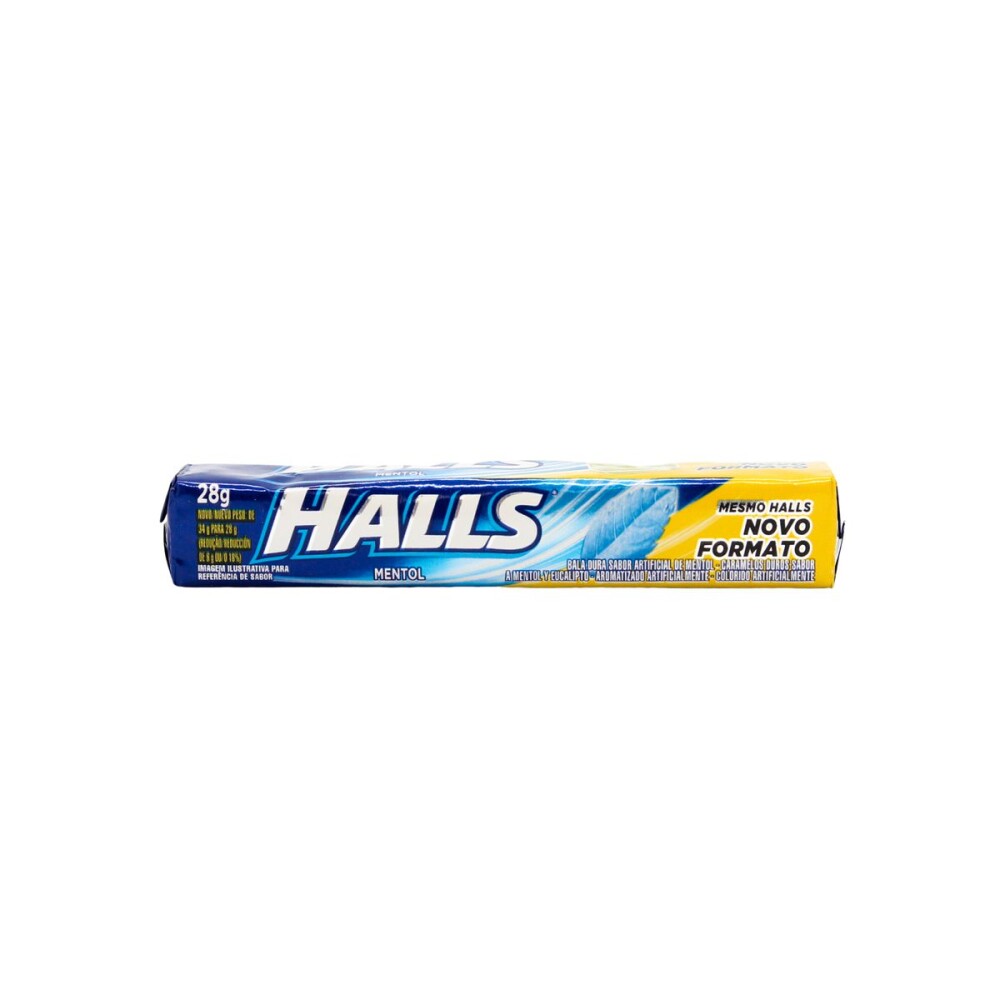 HALLS MENTOL (AZUL) PAQ. X 30 GR. única