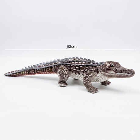 Peluche Animales Realistas Suaves Infantil Apego Cocodrilo