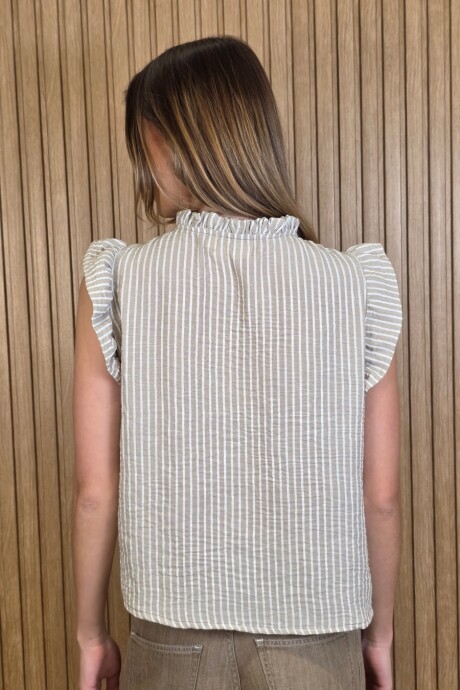 Musculosa Mojito Raya Beige