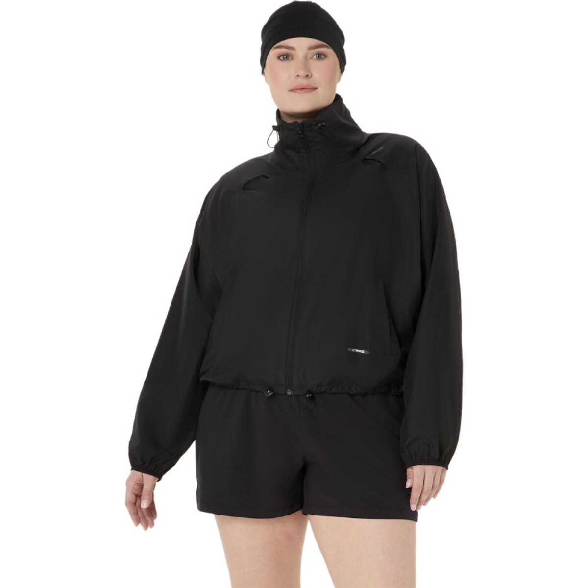 Casaca Training Nagino Actibreeze Short Jacket Mujer - Performance Black 