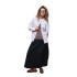 CAMISA INDRA XS-XL BLANCO