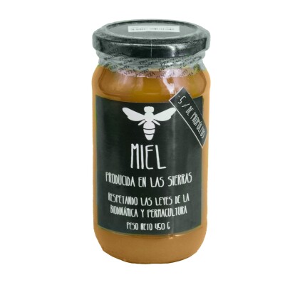 Miel Backer Vidrio 1kg. Miel Kilo Vidrio Backer