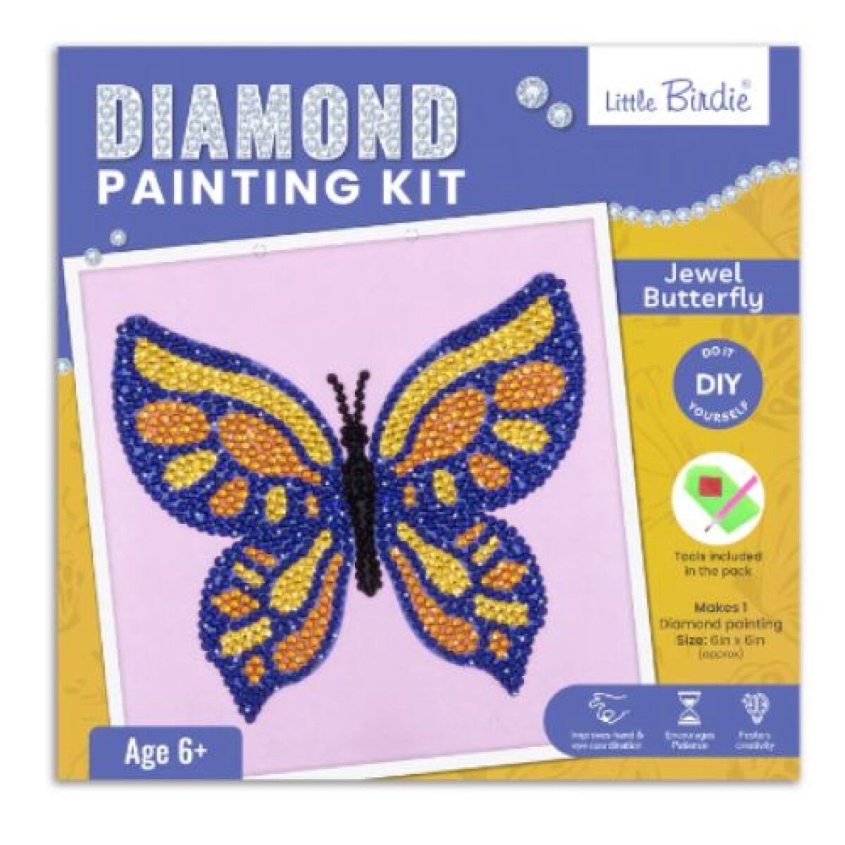 Set de Diamantes Little Birdie - Mariposa 