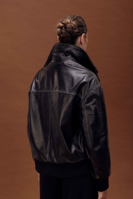 TORINO FW26 CHAQUETA NEGRO GASTADO