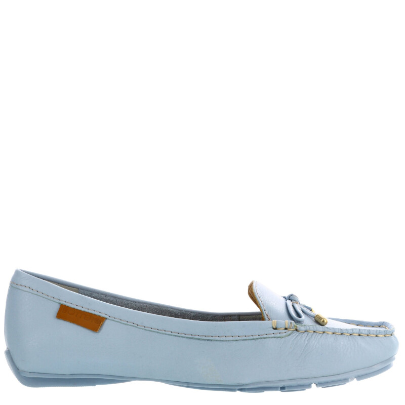 Zapatos de Mujer Bottero Mocasin c/moñita Azul Pastel