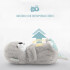 Peluche Nutria Bebé Respira Y Relaja Dormir Niño Tendencia Color Variante Gris