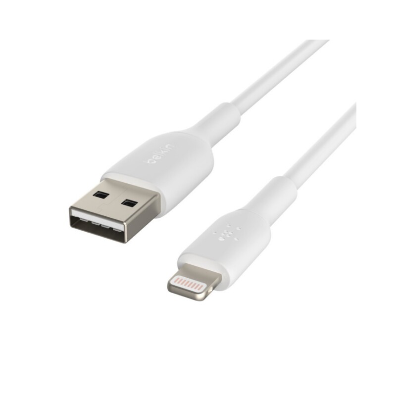 Cable De Datos Belkin para Apple USB a Lightning 1 Mts White Cable De Datos Belkin para Apple USB a Lightning 1 Mts White