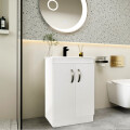 MUEBLE DE BAÑO VANITY BLANCO CON BACHA BLANCA Mueble De Baño Vanity Blanco Con Bacha Blanca
