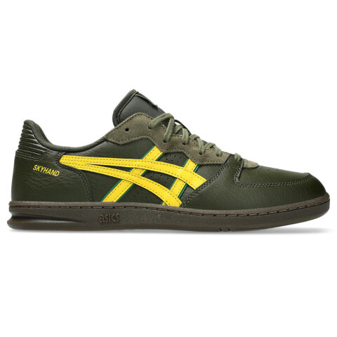 Zapatillas ASICS Skyhand OG Unisex Olive Canvas/Tai-Chi Yellow