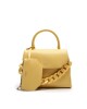 CARTERA AMARILLA CON CADENA AMARILLO