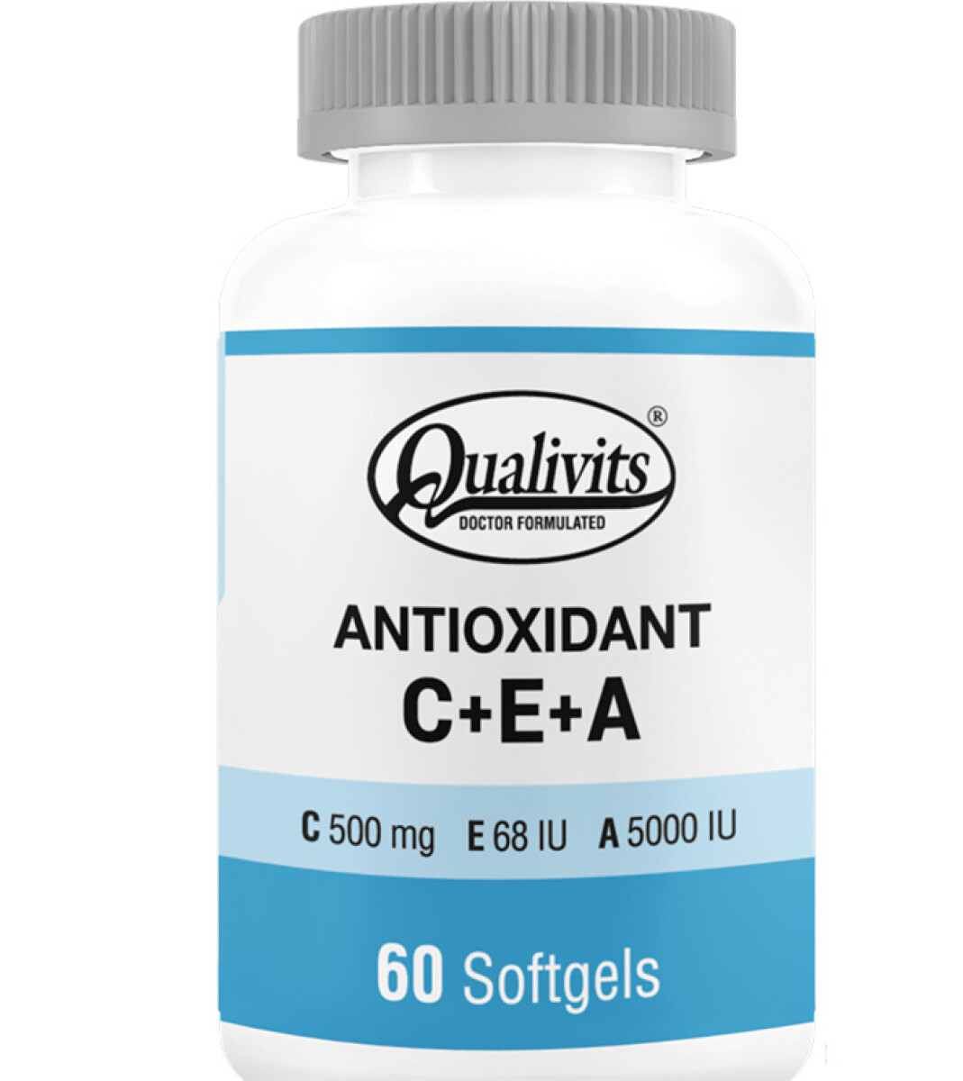 Qualivits - Antioxidante C+E+A - 60 Capsulas Blandas 