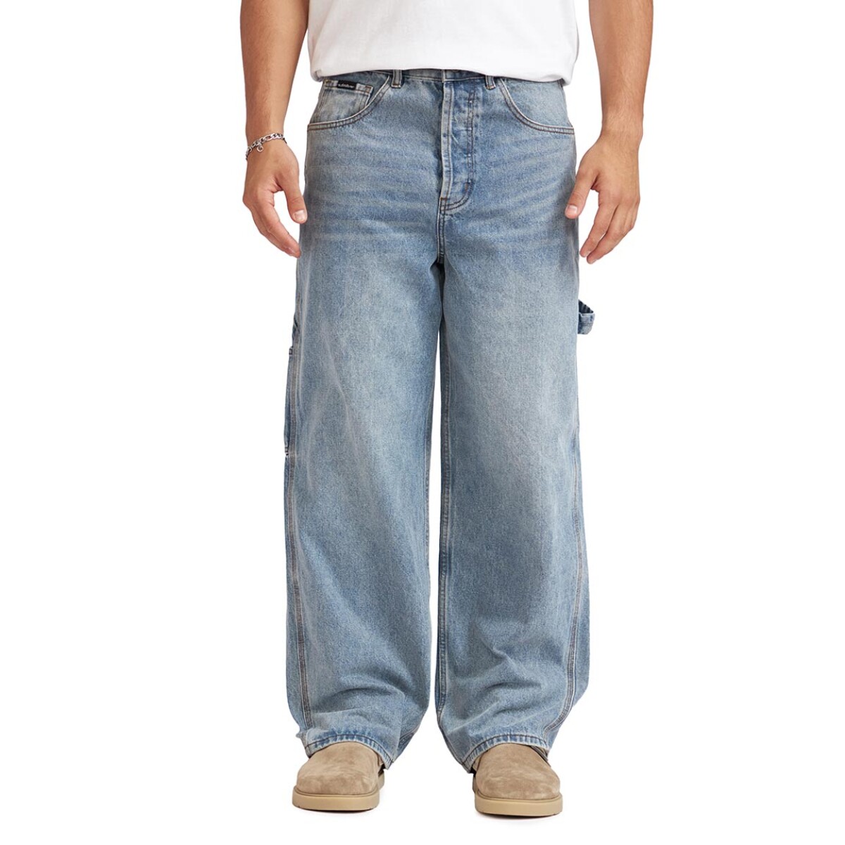 Quiksilver Jeans NILO Hombre - Azul Medio 