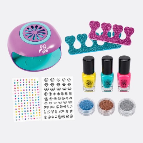 Kit Decoración Manos Y Pies 36 Pcs Kit Decoración Manos Y Pies 36 Pcs