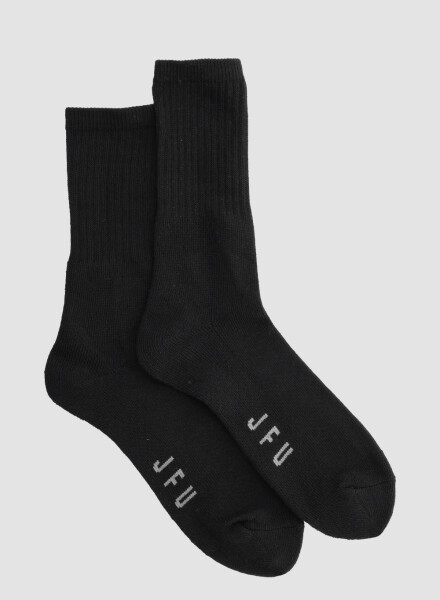 Pack x 2 medias de puño alto Negro