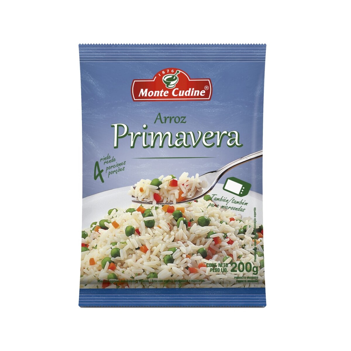 ARROZ MONTE CUDINE PRIMAVERA 200G 