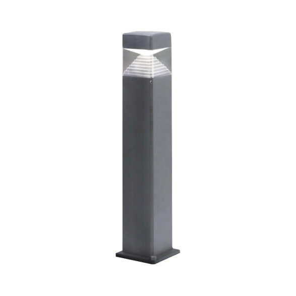 Poste LED gris IP55 GX53 incl. 800mm ESTER FL0607