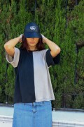 Remera Galia NEGRO Y CRUDO