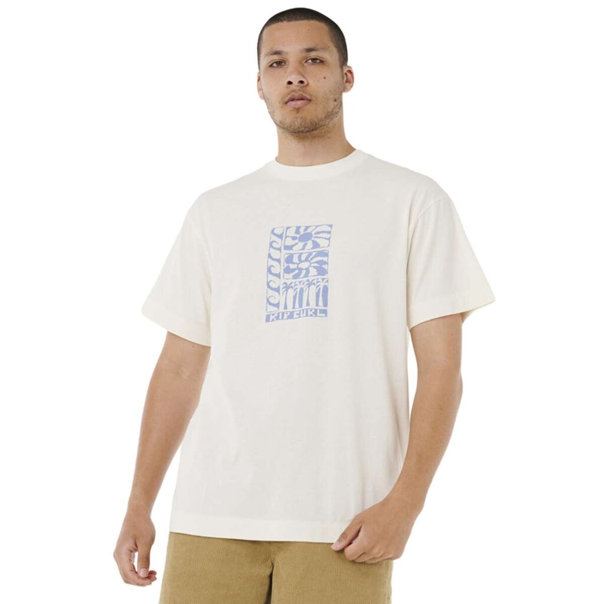 Remera Rip Curl Aots Ty Williams Stacked Tee - Blanco 