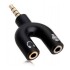 Adaptador De Audio 3.5mm Para Auriculares Y Micrófono Adaptador De Audio 3.5mm Para Auriculares Y Micrófono