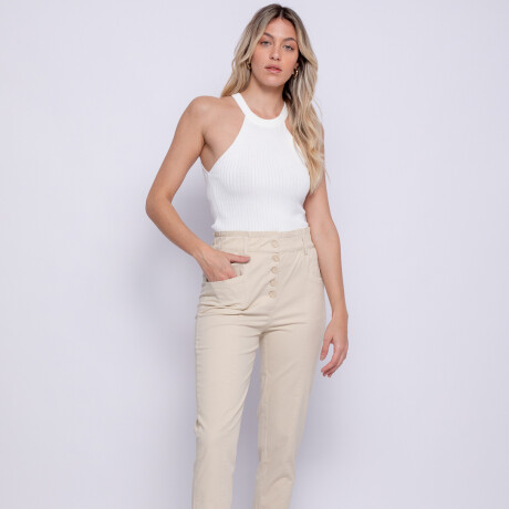 PANTALON CUENCA Vainilla