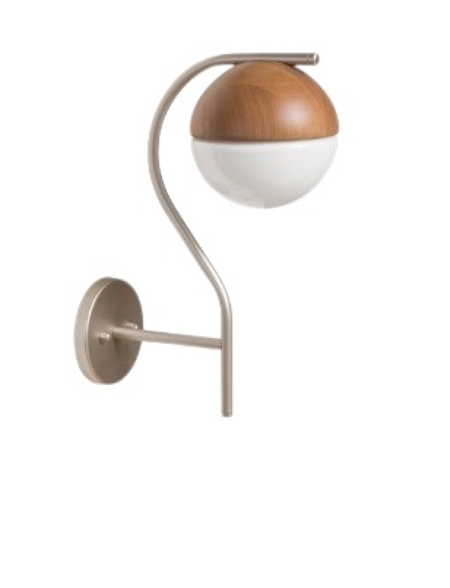 APLIQUE DE PARED SINTONIA G9 CHAMPAGNE 