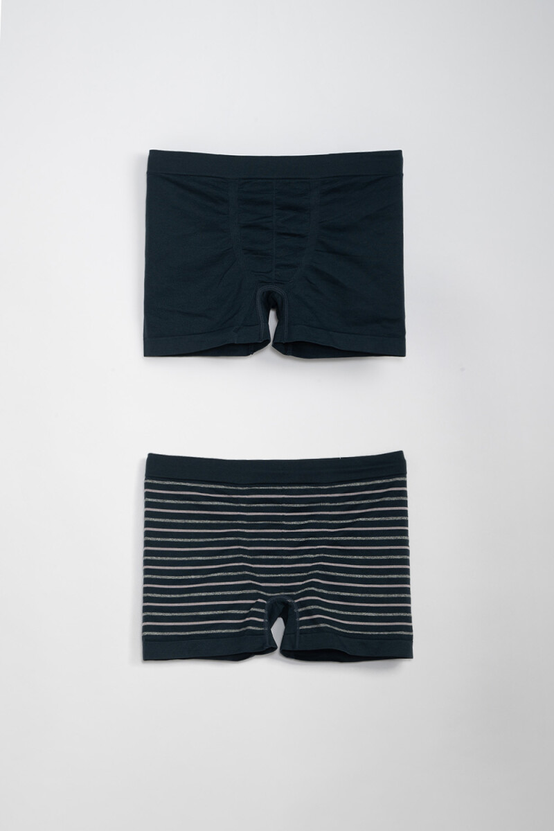 Boxer microfibra - Azul Marino 