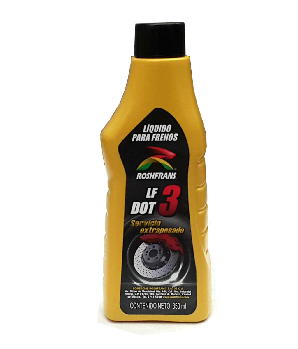 ADITIVO - LIQUIDO DE FRENO DOT-3 350 ML. ROSHFRANS 