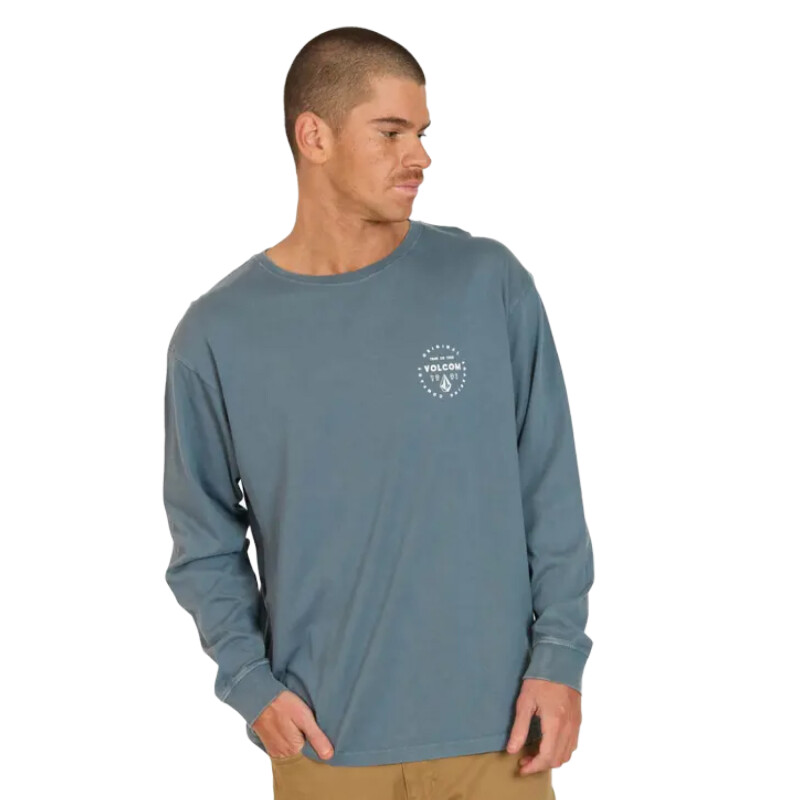 Remera Volcom Out Law - Azul Remera Volcom Out Law - Azul