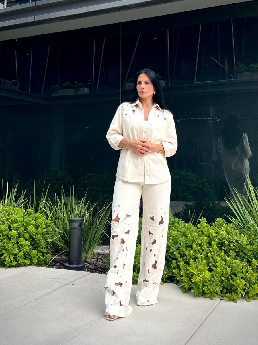 Pantalon Keidi - Off White 