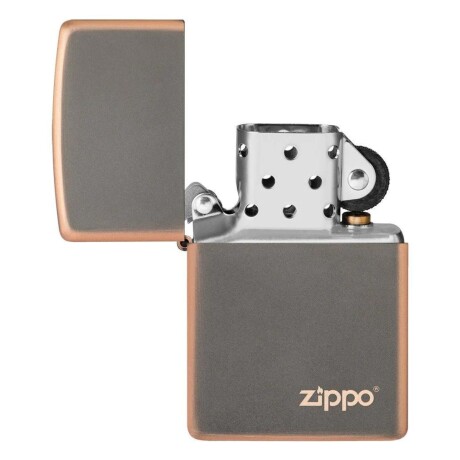 Encendedor Zippo Rustic Bronze con logo - 49839ZL Encendedor Zippo Rustic Bronze con logo - 49839ZL