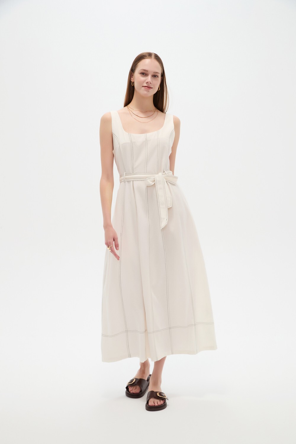 Vestido Caroa Marfil / Off White